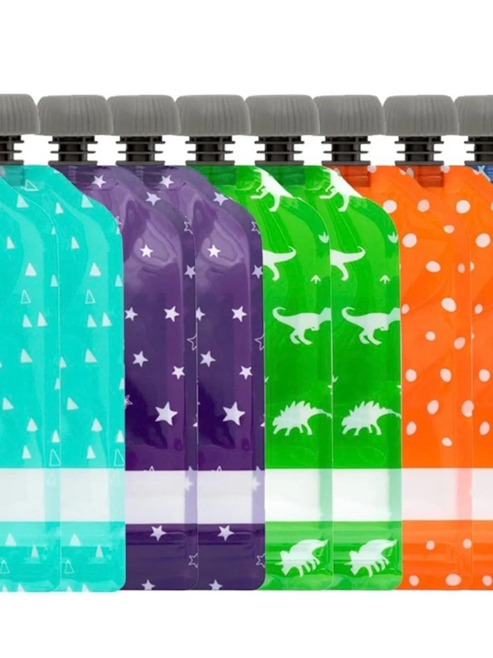 Simple modern reusable pouches